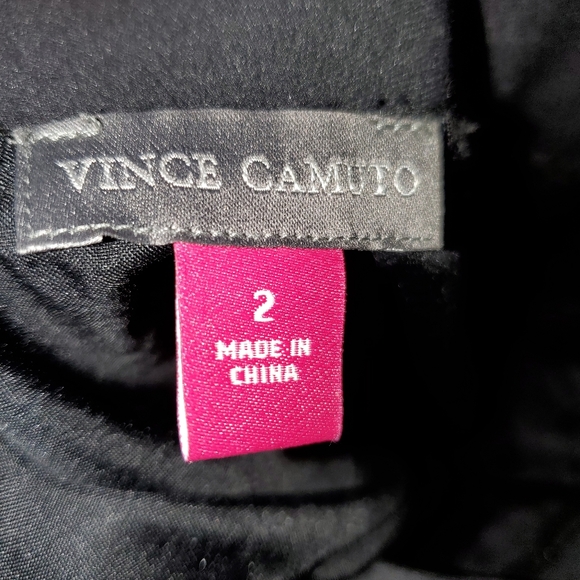 Vince Camuto Black and Gold elastic waist size 2 - Picture 5 of 6